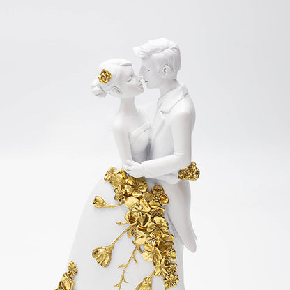 ΖΕΥΓΑΡΙ ΠΟΛΥΡΕΖΙΝ ΛΕΥΚΟ - ΧΡΥΣΟ 11.2x5x20