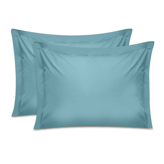 Μαξιλαροθήκες Ύπνου Tonne Cotton Box Σετ 2 Τμχ Χρώμα Μέντα 50x70+5εκ