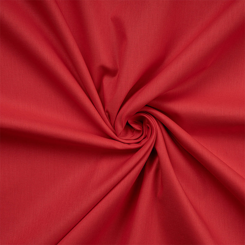 Σεντόνι Tonne Cotton Box Διπλό 240x260εκ Χρώμα Κόκκινο