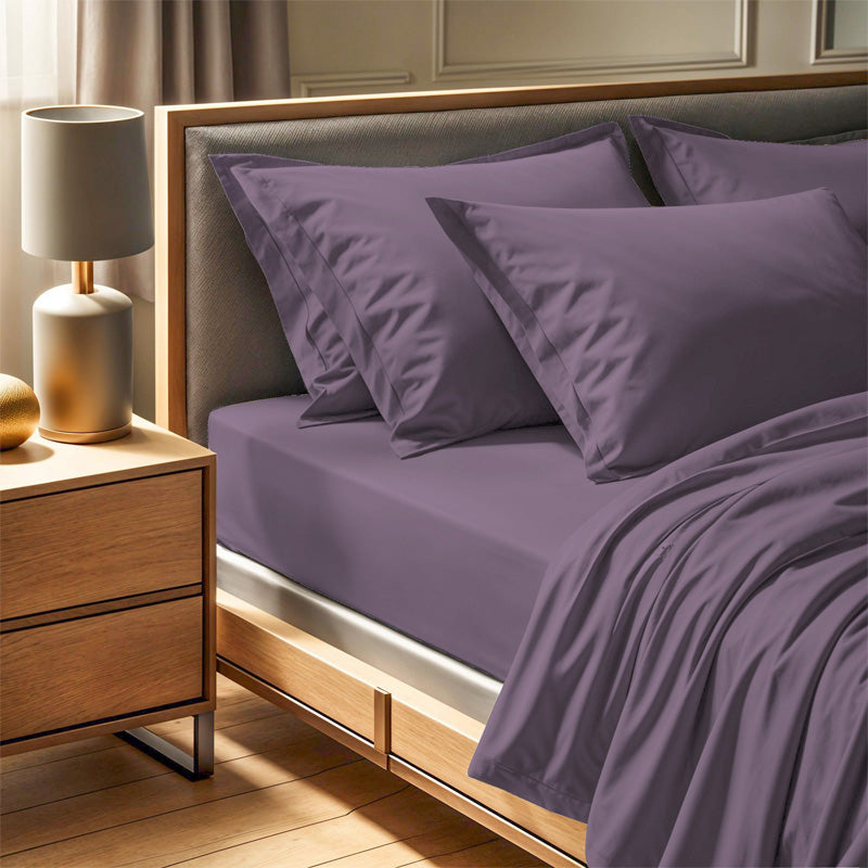 Σεντόνι Tonne Cotton Box Διπλό 240x260εκ Χρώμα Dusty Rose