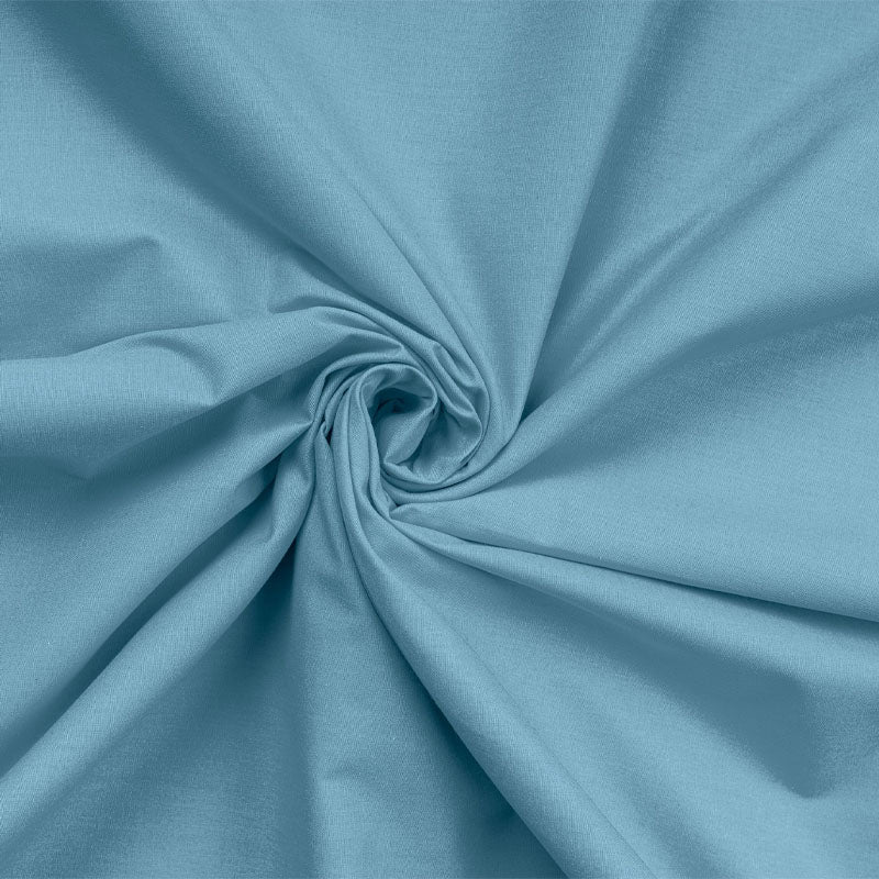 Σεντόνι Tonne Cotton Box Διπλό 240x260εκ Χρώμα Μπλε