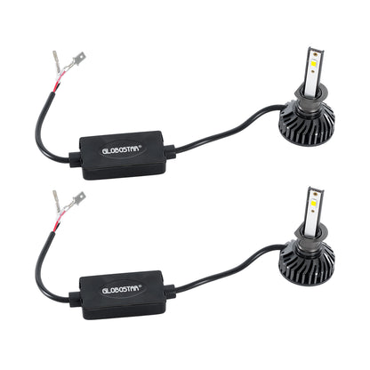 LEDKITF2 82020 Λάμπα H1 CANbus LED 30W/60W 3500lm/7000lm 360° DC 12-24V Αδιάβροχο IP65 Ψυχρό Λευκό 6000K - CREE COB Chip - Μ4 x Π4 x Υ7 - Πακέτο 2 Τεμαχίων