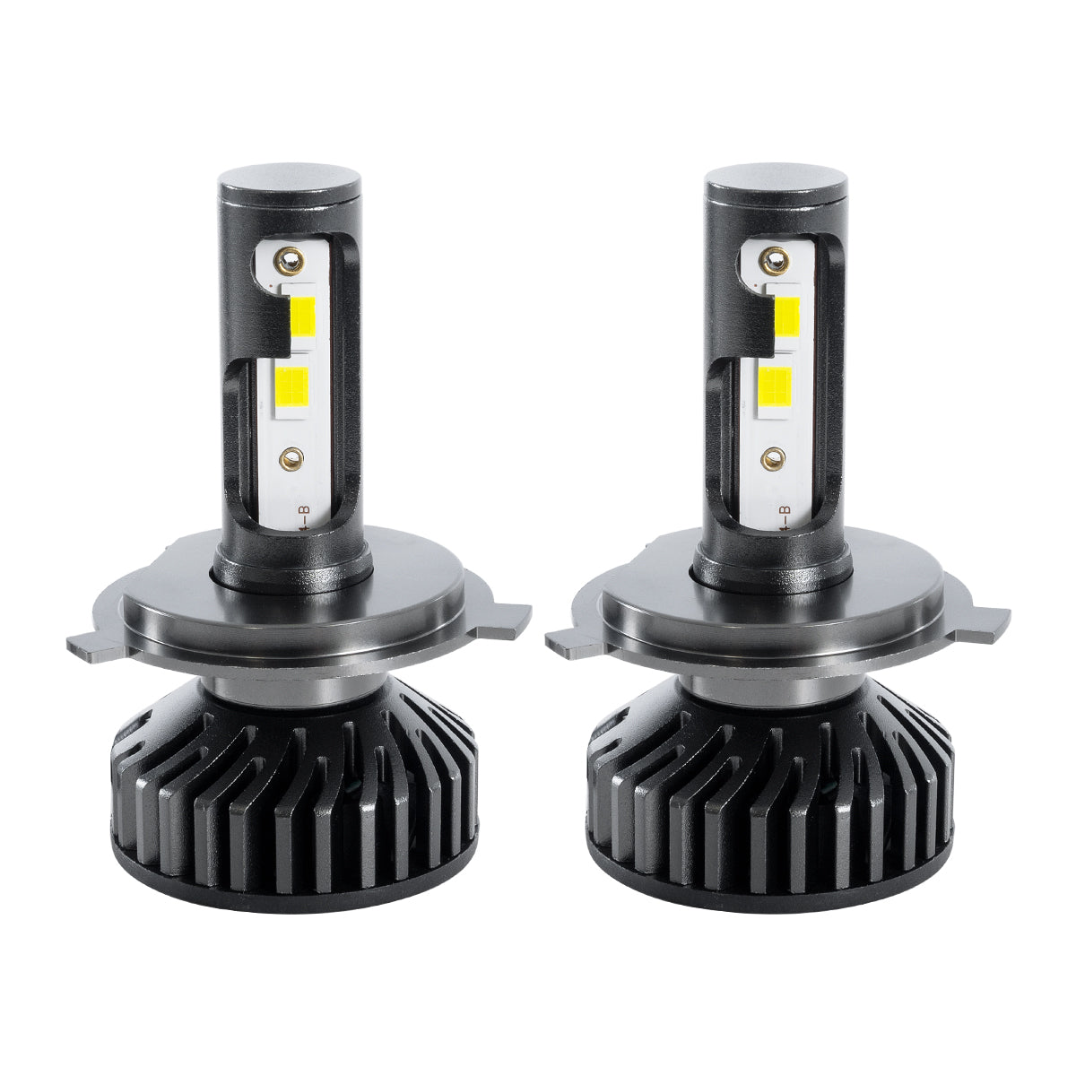 LEDKITF2 82022 Λάμπα H4 CANbus LED 30W/60W 3500lm/7000lm 360° DC 12-24V Αδιάβροχο IP65 Ψυχρό Λευκό 6000K - CREE COB Chip - Μ4 x Π4 x Υ7 - Πακέτο 2 Τεμαχίων