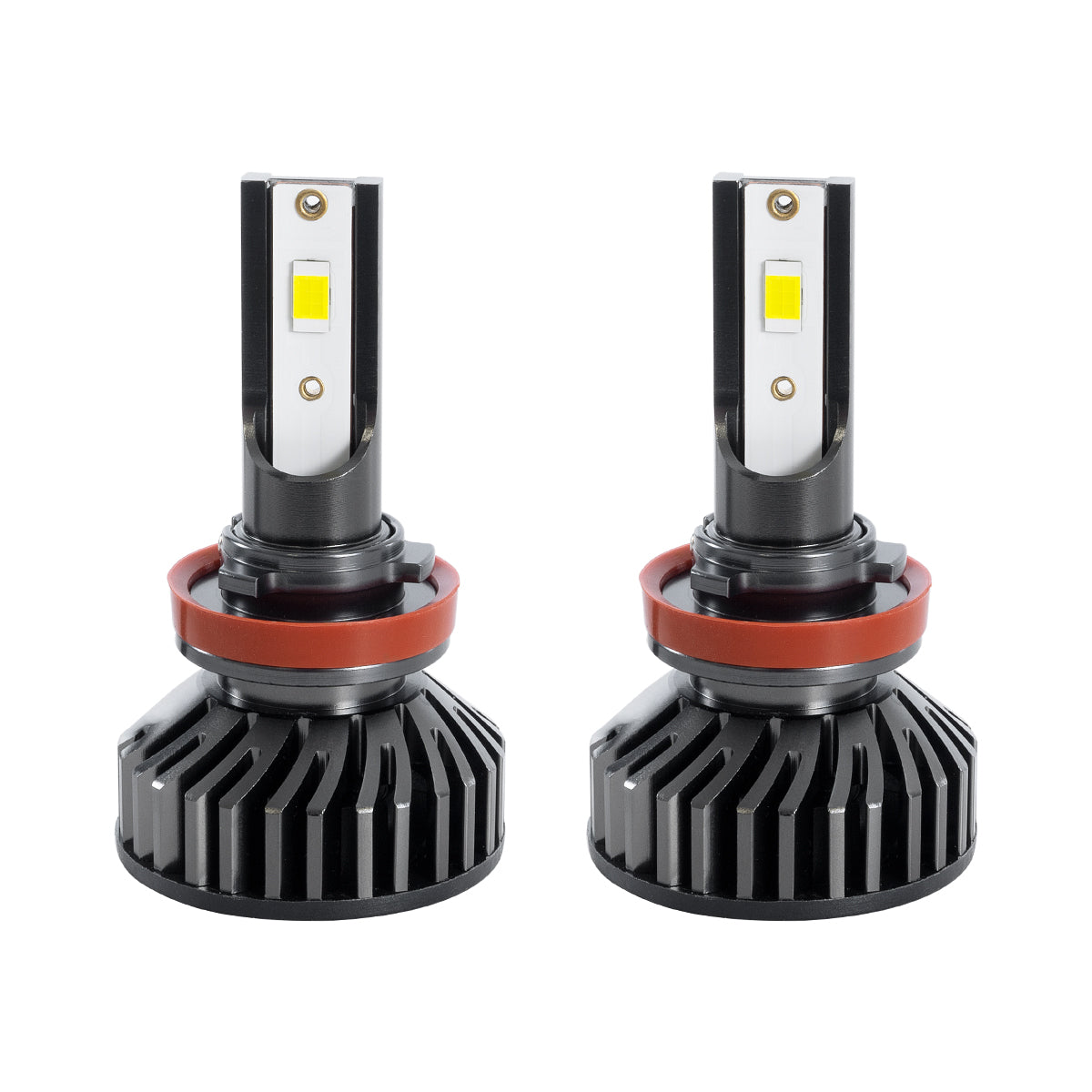 LEDKITF2 82027 Λάμπα H11 CANbus LED 30W/60W 3500lm/7000lm 360° DC 12-24V Αδιάβροχο IP65 Ψυχρό Λευκό 6000K - CREE COB Chip - Μ4 x Π4 x Υ6.6 - Πακέτο 2 Τεμαχίων