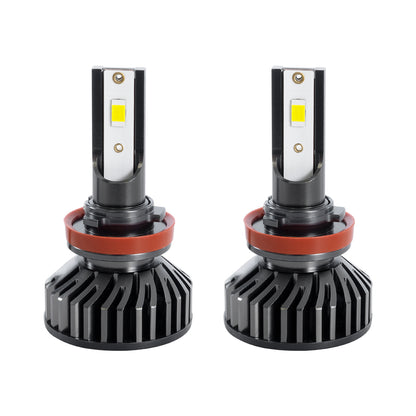 LEDKITF2 82027 Λάμπα H11 CANbus LED 30W/60W 3500lm/7000lm 360° DC 12-24V Αδιάβροχο IP65 Ψυχρό Λευκό 6000K - CREE COB Chip - Μ4 x Π4 x Υ6.6 - Πακέτο 2 Τεμαχίων