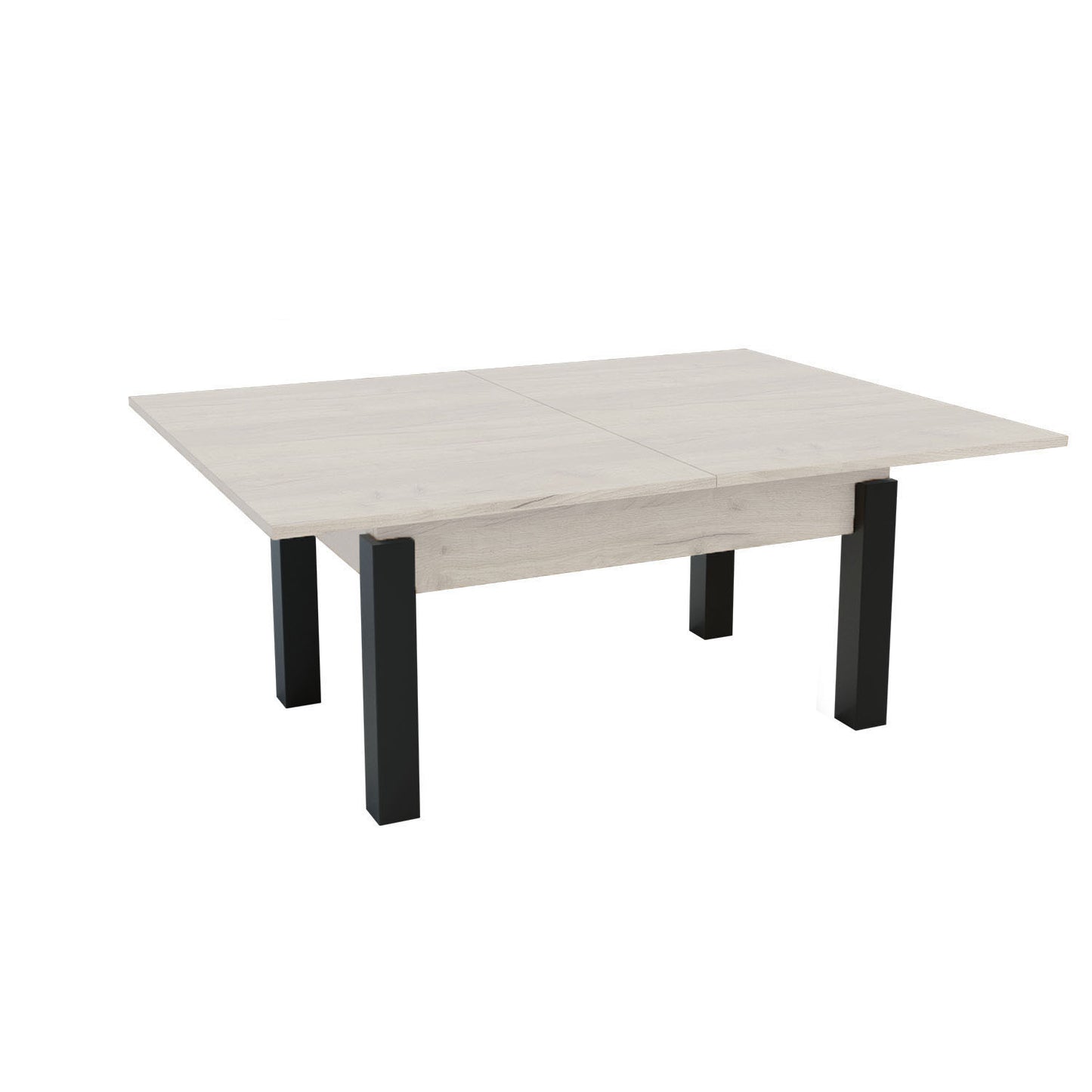 Τραπέζι Σαλονιού Transformer Λευκό 90x60x50