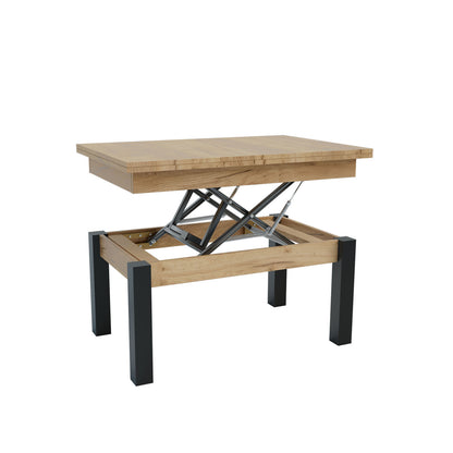 Τραπέζι Σαλονιού Transformer Χρυσό Δρυς 90x60x50