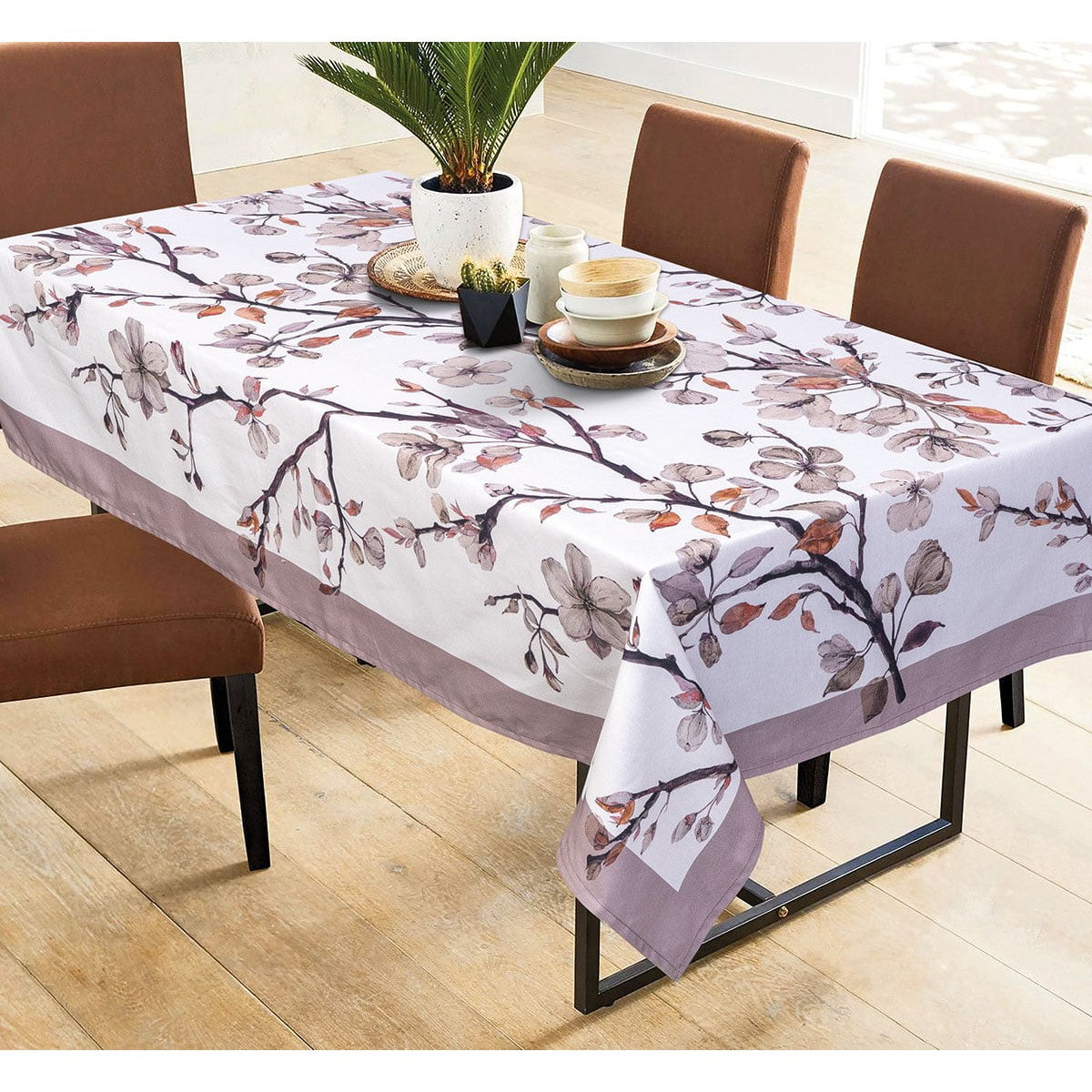 Τραπεζομάντηλο Saturday Art 8325 140x140εκ Εμπριμέ