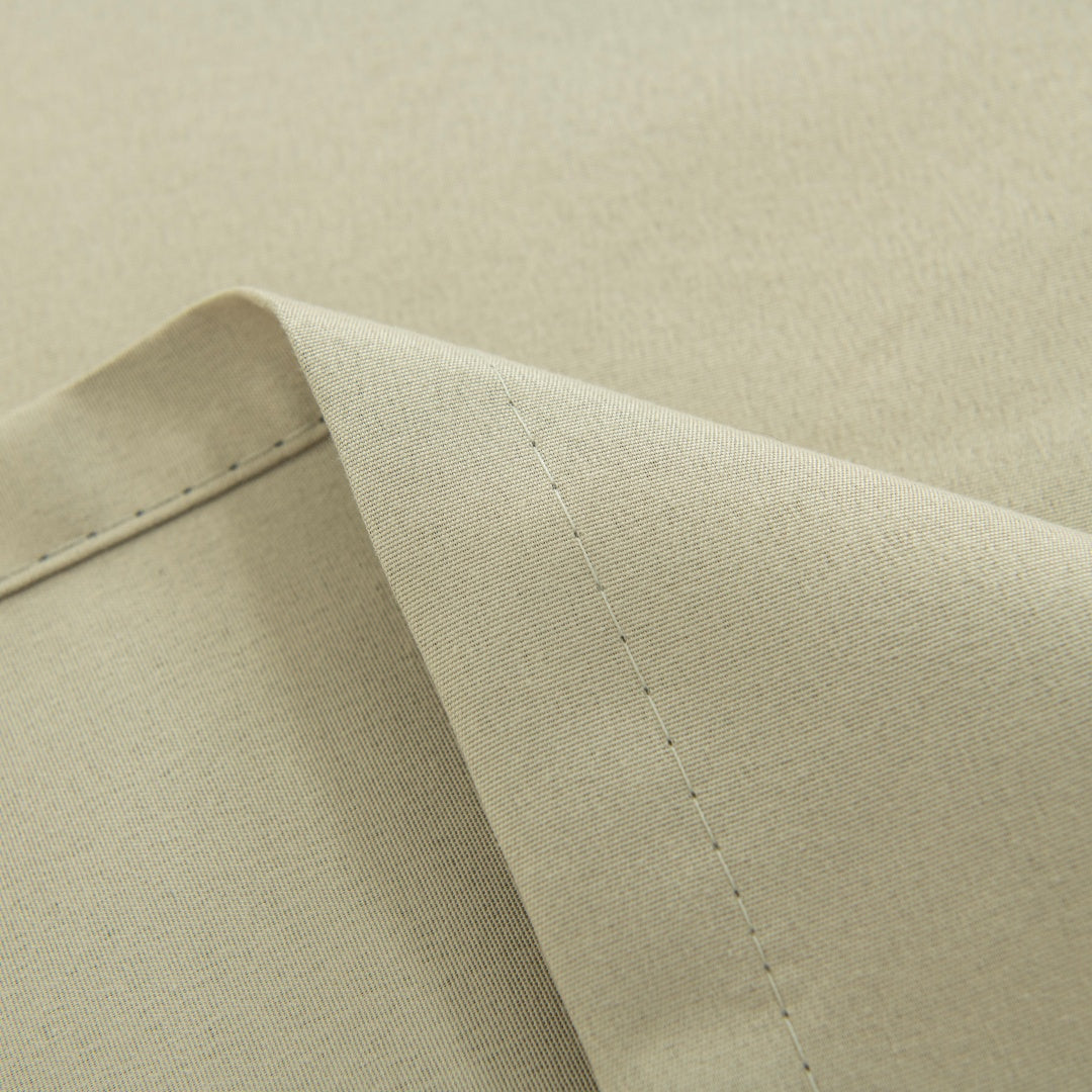 Κουρτίνα Full Blackout Σκίασης με 8 Κρίκους Soft Art 8391 140x270εκ Άμμου