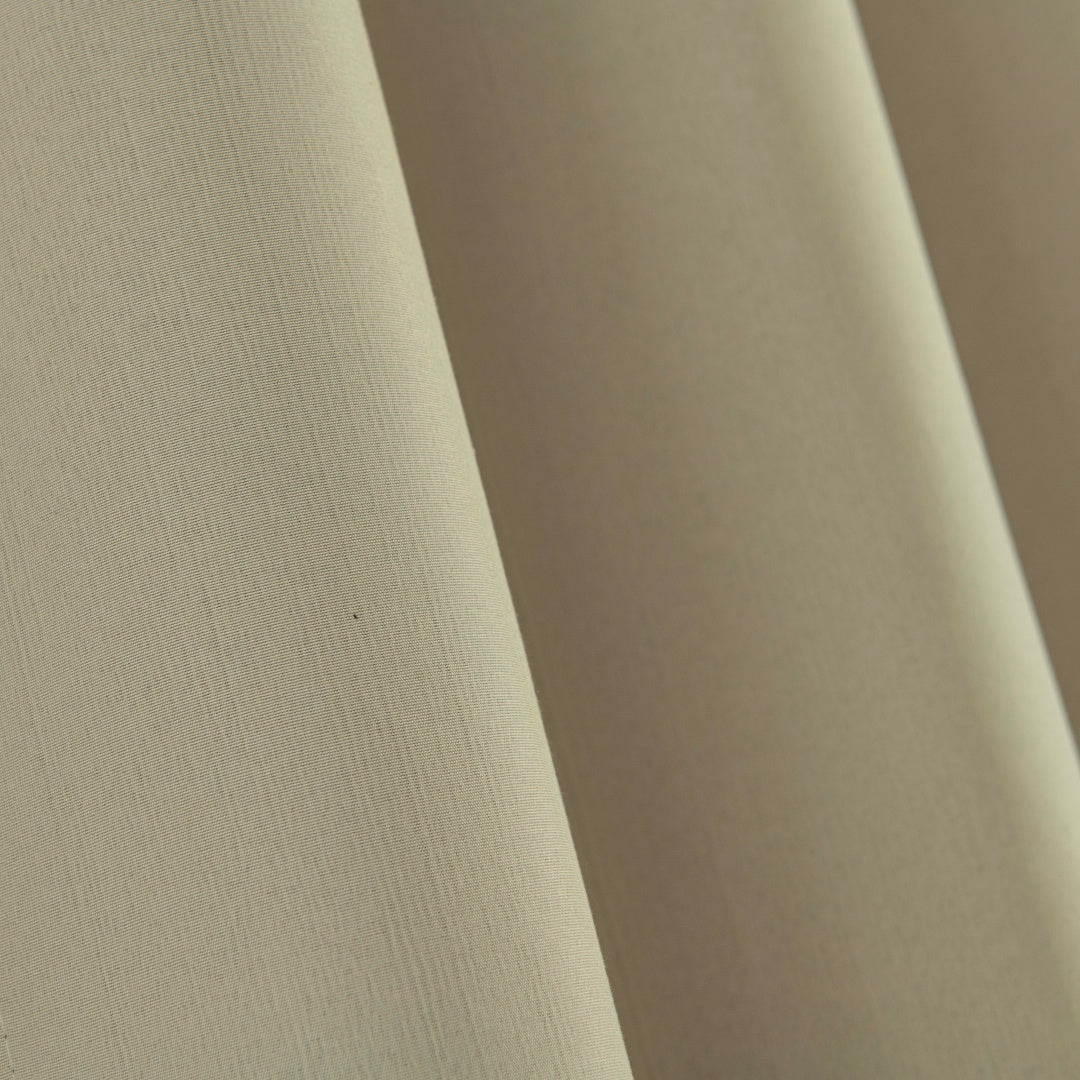 Κουρτίνα Full Blackout Σκίασης με 8 Κρίκους Soft Art 8391 140x270εκ Άμμου