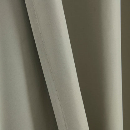 Κουρτίνα Full Blackout Σκίασης με 8 Κρίκους Soft Art 8391 140x270εκ Σκούρο Μπεζ