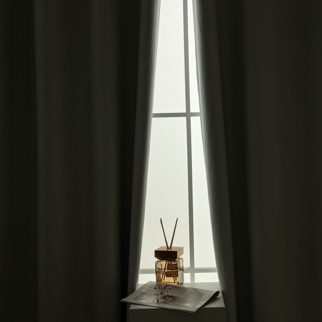 Κουρτίνα Full Blackout Σκίασης με 8 Κρίκους Soft Art 8391 140x270εκ Πάγου