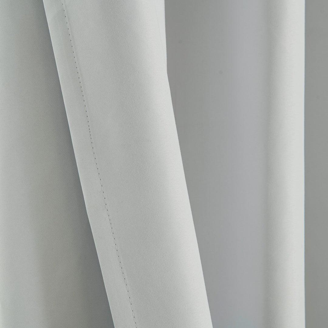 Κουρτίνα Full Blackout Σκίασης με 8 Κρίκους Soft Art 8391 140x270εκ Πάγου