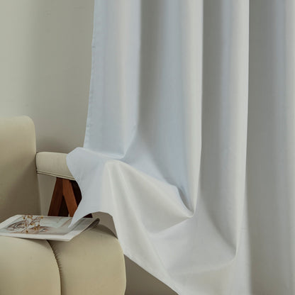 Κουρτίνα Full Blackout Σκίασης με 8 Κρίκους Soft Art 8391 140x270εκ Πάγου