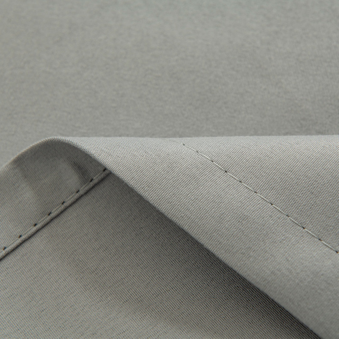 Κουρτίνα Full Blackout Σκίασης με 8 Κρίκους Soft Art 8391 140x270εκ Γκρι