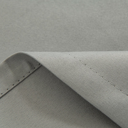 Κουρτίνα Full Blackout Σκίασης με 8 Κρίκους Soft Art 8391 140x270εκ Γκρι