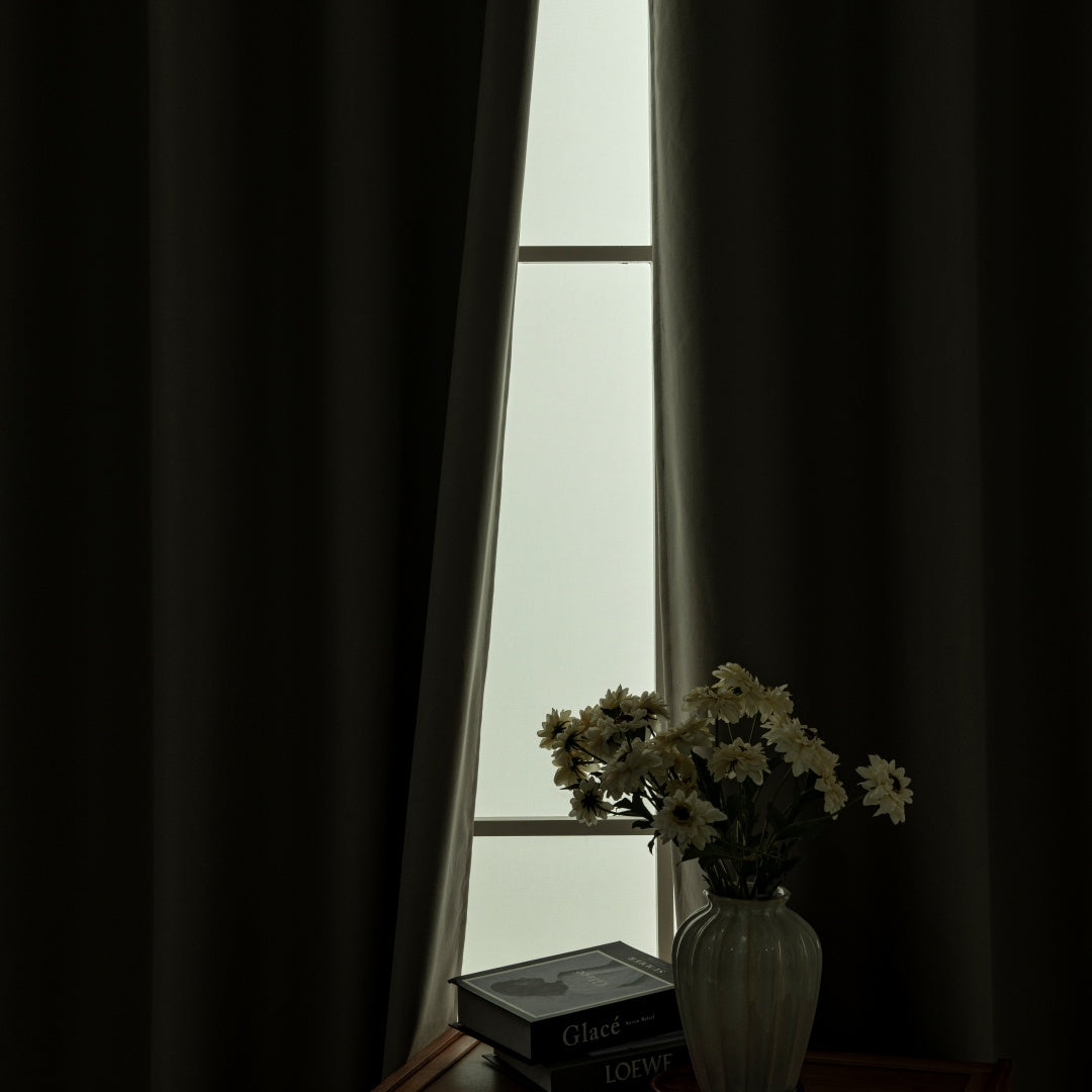 Κουρτίνα Full Blackout Σκίασης με 8 Κρίκους Soft Art 8391 140x270εκ Μπεζ