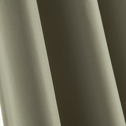 Κουρτίνα Full Blackout Σκίασης με 8 Κρίκους Soft Art 8391 140x270εκ Μπεζ