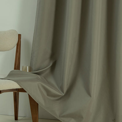 Κουρτίνα Full Blackout Σκίασης με 8 Κρίκους Soft Art 8391 140x270εκ Μπεζ