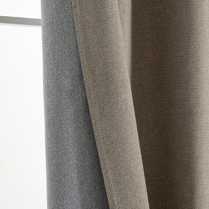 Κουρτίνα Full Blackout Σκίασης με 8 Κρίκους Elite Art 8392 140x270εκ Μπεζ