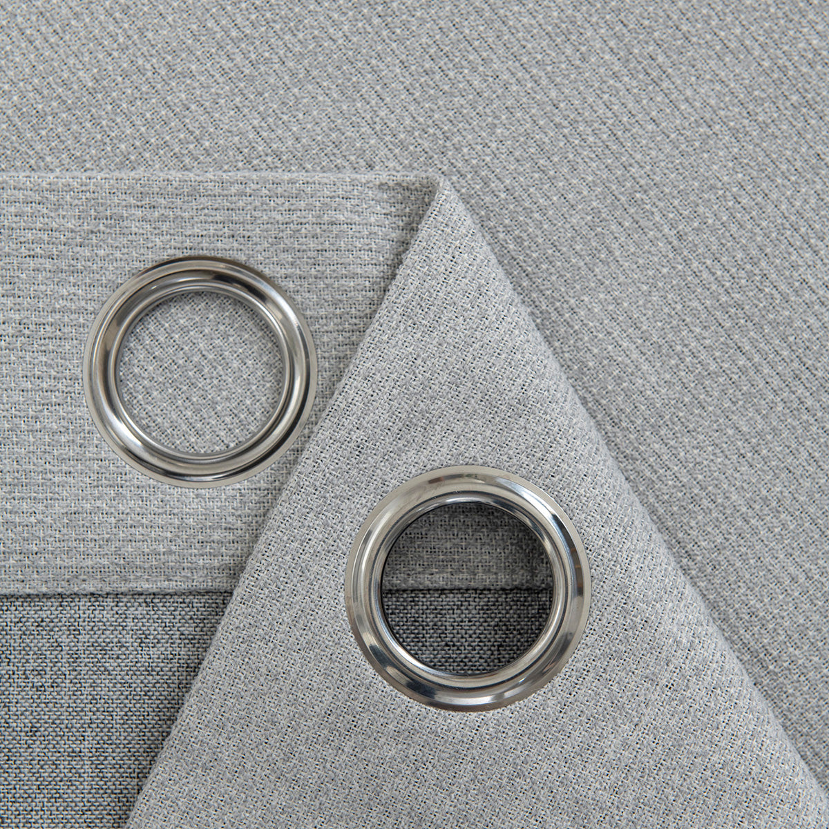 Κουρτίνα Full Blackout Σκίασης με 8 Κρίκους Elite Art 8392 140x270εκ Ασημί