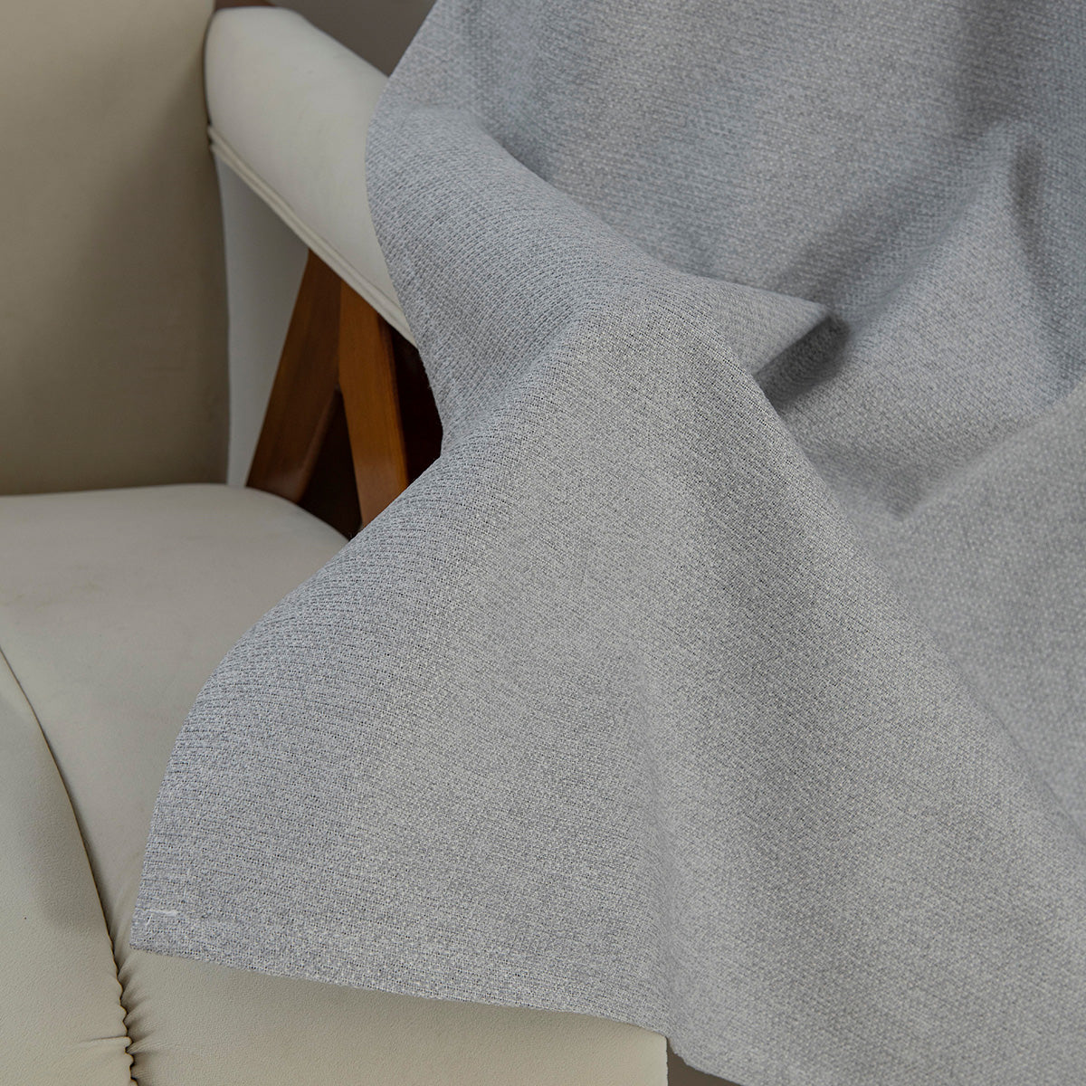 Κουρτίνα Full Blackout Σκίασης με 8 Κρίκους Elite Art 8392 140x270εκ Ασημί