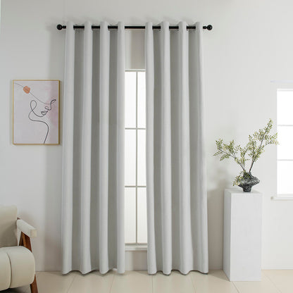 Κουρτίνα Full Blackout Σκίασης με 8 Κρίκους Elite Art 8392 140x270εκ Πάγου