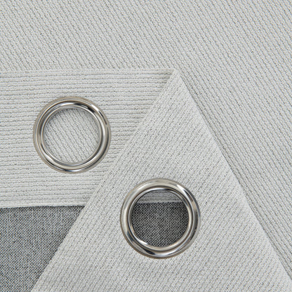 Κουρτίνα Full Blackout Σκίασης με 8 Κρίκους Elite Art 8392 140x270εκ Πάγου