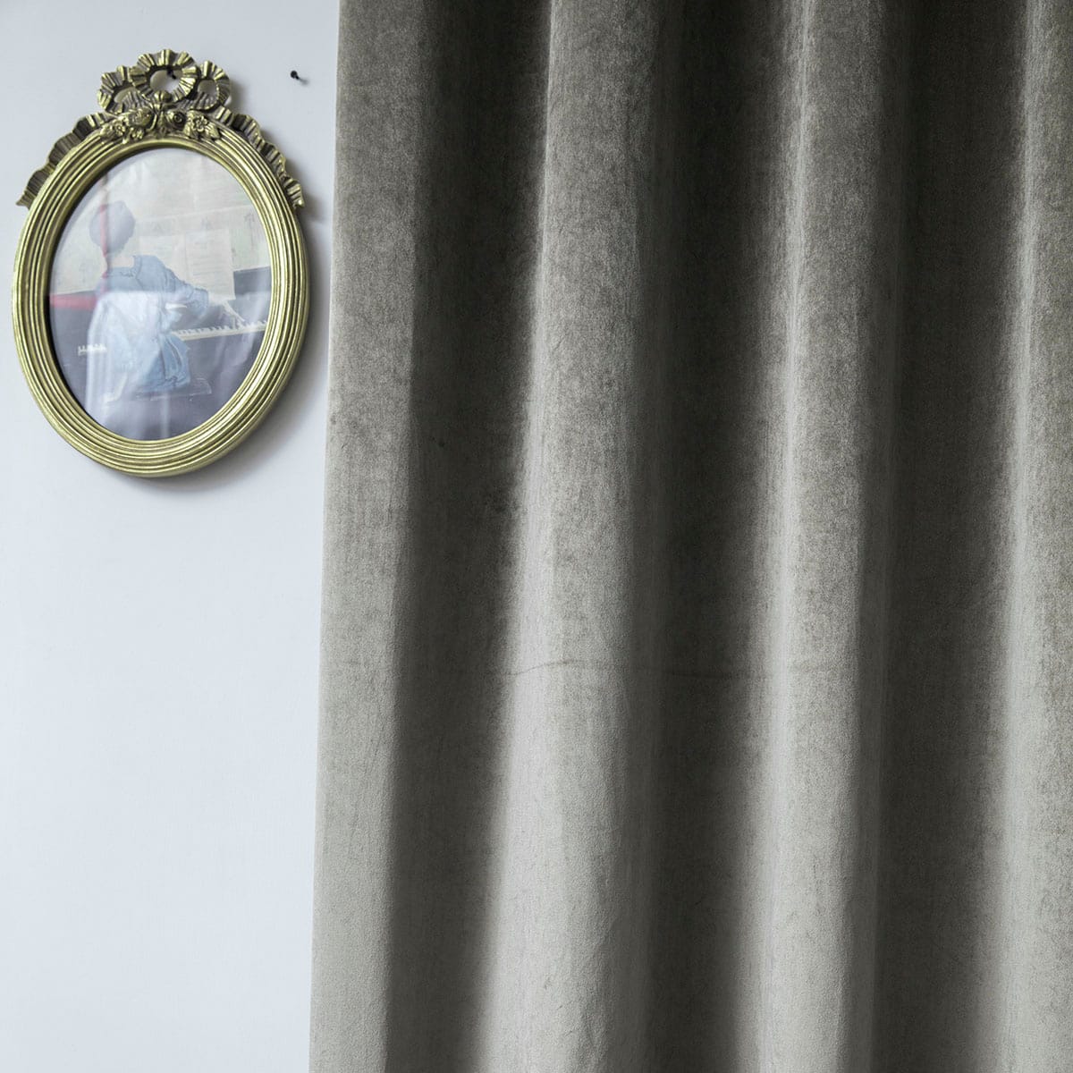 Κουρτίνα Βελούδο Σκίασης με 8 Μεταλλικούς Κρίκους Art 8399 140x270εκ Βιζόν