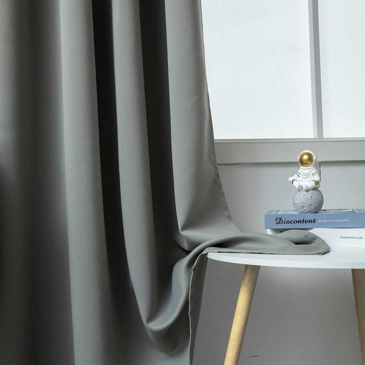 Ύφασμα Κουρτίνας Blackout Σκίασης Ideal Art 8400 Ύφασμα Φ280 Ανθρακίτης