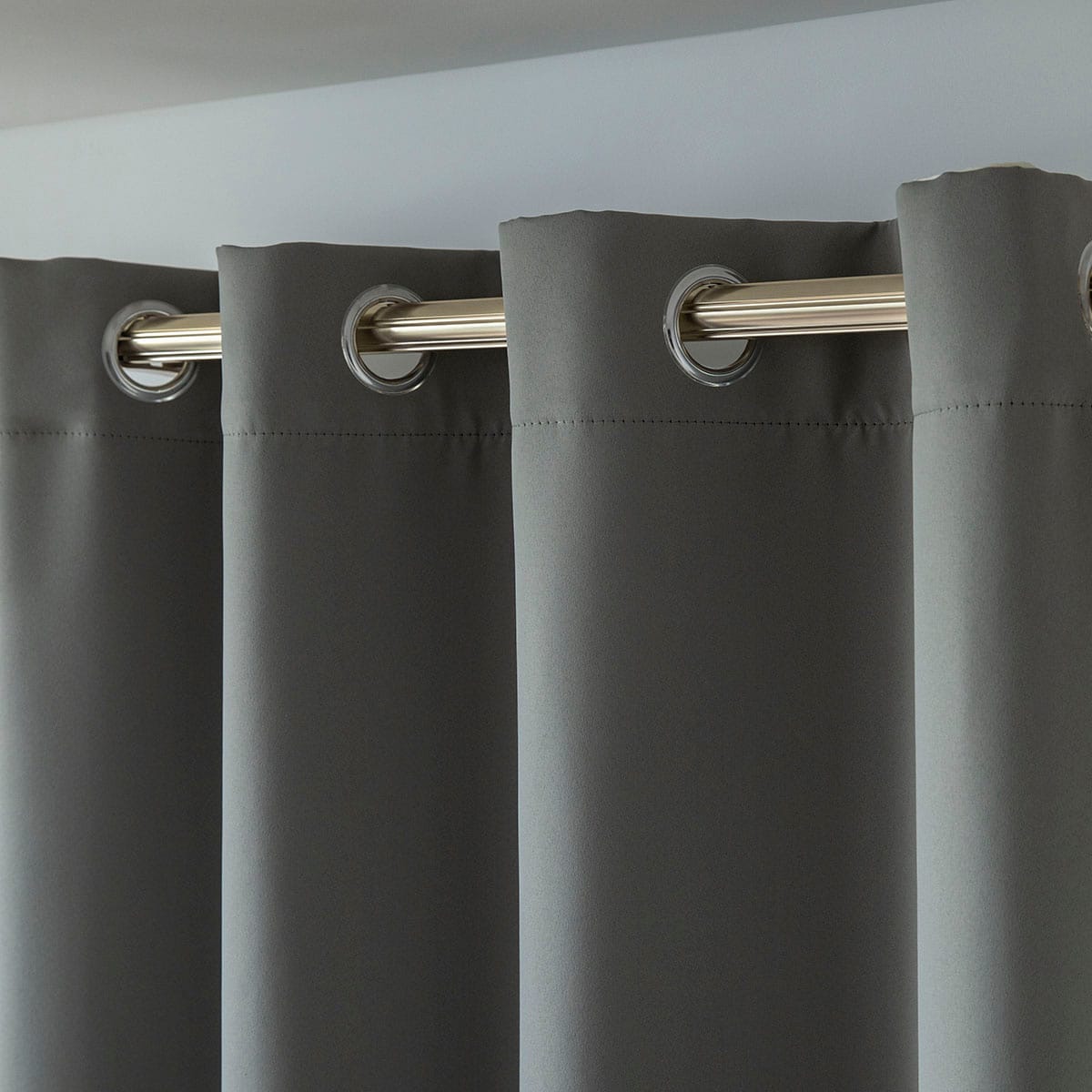 Κουρτίνα Blackout Σκίασης με 8 Κρίκους Art Ideal 8400 140x270εκ Ανθρακίτης
