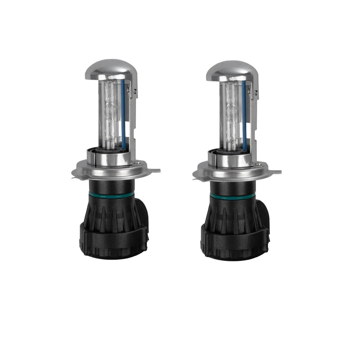 HID 84047 Λάμπα Xenon H4 H/L Super Vision Υψηλής Φωτεινότητας +30% 35W/70W 3500lm/7000lm 360° DC 12V Αδιάβροχο IP65 Ultra Ψυχρό Λευκό 8000K - Μ4.8 x Π4.8 x Υ10.2