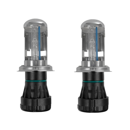 HID 84047 Λάμπα Xenon H4 H/L Super Vision Υψηλής Φωτεινότητας +30% 35W/70W 3500lm/7000lm 360° DC 12V Αδιάβροχο IP65 Ultra Ψυχρό Λευκό 8000K - Μ4.8 x Π4.8 x Υ10.2