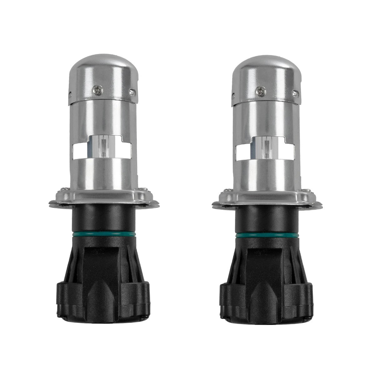 HID 84047 Λάμπα Xenon H4 H/L Super Vision Υψηλής Φωτεινότητας +30% 35W/70W 3500lm/7000lm 360° DC 12V Αδιάβροχο IP65 Ultra Ψυχρό Λευκό 8000K - Μ4.8 x Π4.8 x Υ10.2