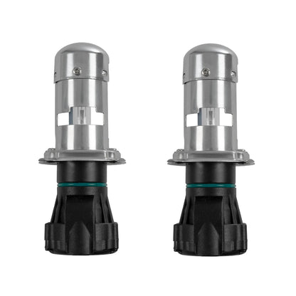 HID 84047 Λάμπα Xenon H4 H/L Super Vision Υψηλής Φωτεινότητας +30% 35W/70W 3500lm/7000lm 360° DC 12V Αδιάβροχο IP65 Ultra Ψυχρό Λευκό 8000K - Μ4.8 x Π4.8 x Υ10.2