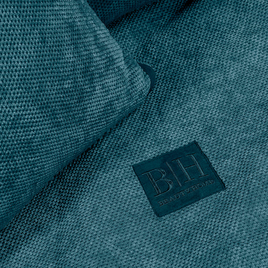 Ριχτάρι Τετραθέσιο Petrol Art 8406 180x350εκ Πετρόλ