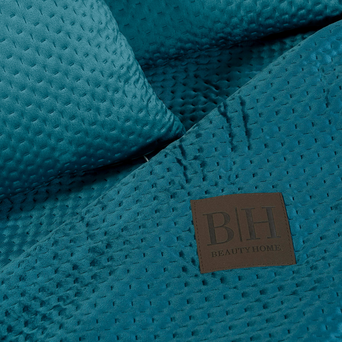 Ριχτάρι Διθέσιο Velvety Art 8413 180x250εκ Πετρόλ