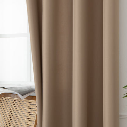 Κουρτίνα Μεσαίας Σκίασης με 8 Μεταλλικούς Κρίκους Effect Art 8443 140x270εκ Μπεζ