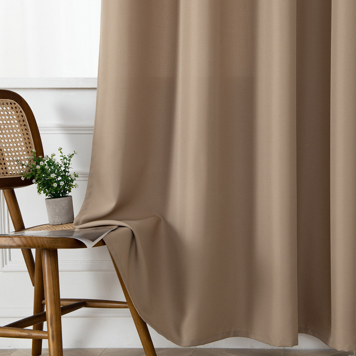 Ύφασμα Κουρτίνας με το Μέτρο Μεσαίας Σκίασης Effect Art 8443 Φ320 Μπεζ