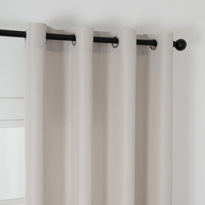 Ύφασμα Κουρτίνας με το Μέτρο Μεσαίας Σκίασης Effect Art 8443 Φ320 Εκρού