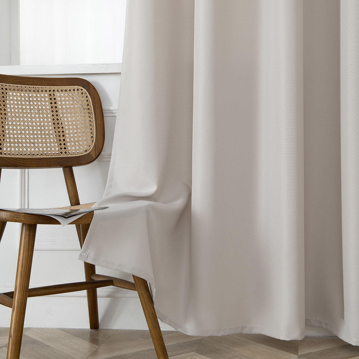 Ύφασμα Κουρτίνας με το Μέτρο Μεσαίας Σκίασης Effect Art 8443 Φ320 Εκρού