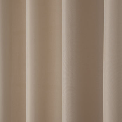 Κουρτίνα Μεσαίας Σκίασης με 8 Μεταλλικούς Κρίκους Effect Art 8443 140x270εκ Άμμου