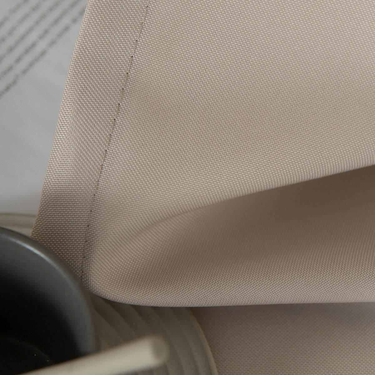 Κουρτίνα Μεσαίας Σκίασης με 8 Μεταλλικούς Κρίκους Effect Art 8443 140x270εκ Άμμου