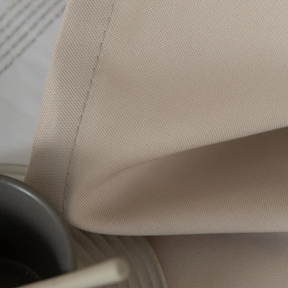 Κουρτίνα Μεσαίας Σκίασης με 8 Μεταλλικούς Κρίκους Effect Art 8443 140x270εκ Άμμου