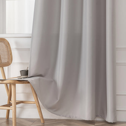 Ύφασμα Κουρτίνας με το Μέτρο Μεσαίας Σκίασης Effect Art 8443 Φ320 Ασημί