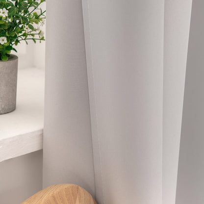 Ύφασμα Κουρτίνας με το Μέτρο Μεσαίας Σκίασης Effect Art 8443 Φ320 Ασημί