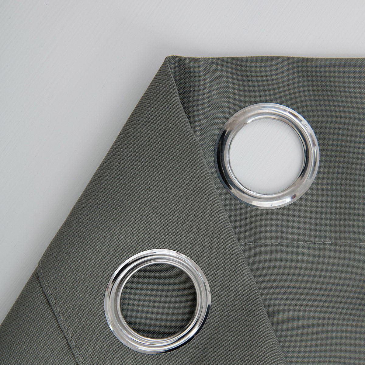 Κουρτίνα Μεσαίας Σκίασης με 8 Μεταλλικούς Κρίκους Effect Art 8443 140x270εκ Ανθρακί