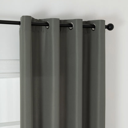 Ύφασμα Κουρτίνας με το Μέτρο Μεσαίας Σκίασης Effect Art 8443 Φ320 Ανθρακί