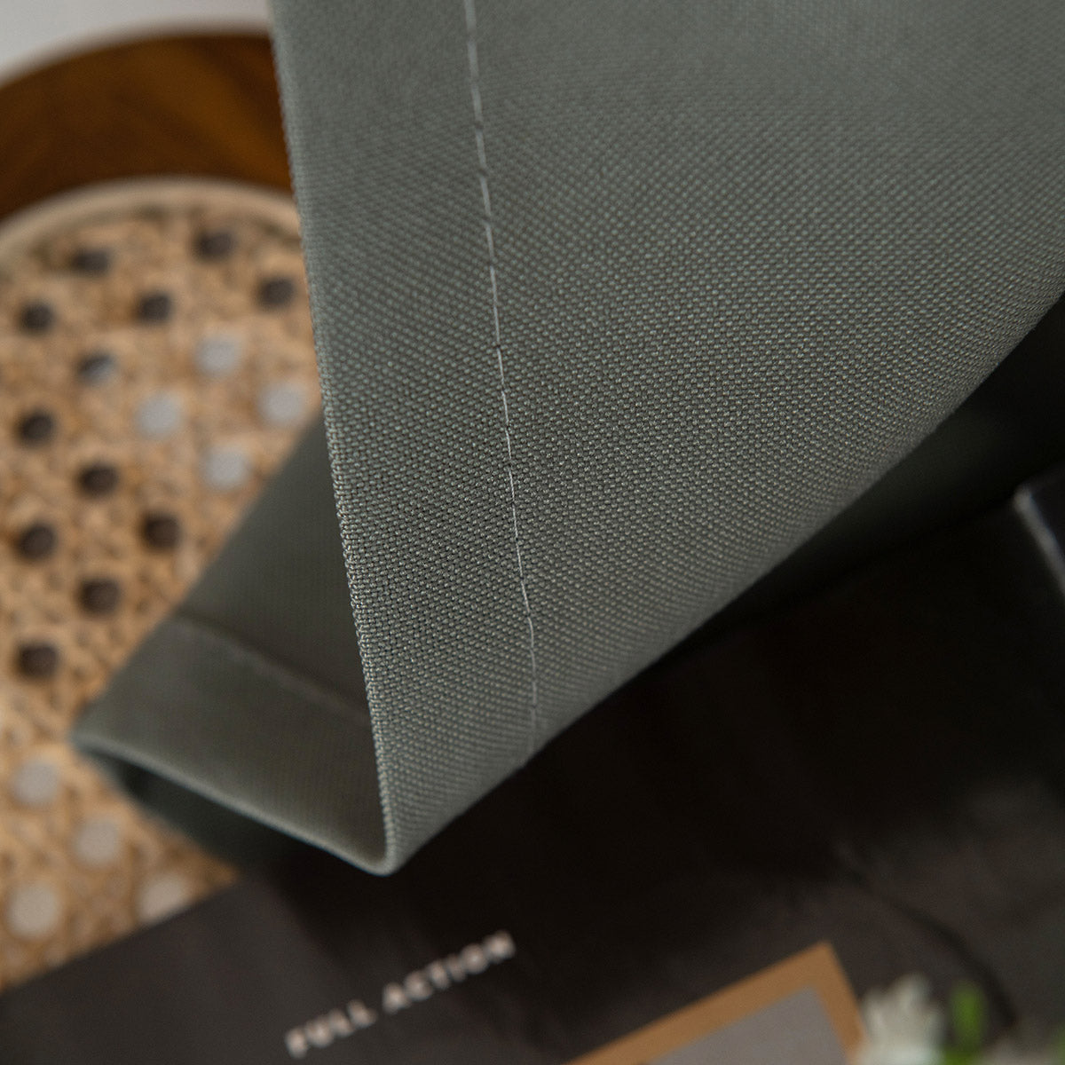 Ύφασμα Κουρτίνας με το Μέτρο Μεσαίας Σκίασης Effect Art 8443 Φ320 Ανθρακί