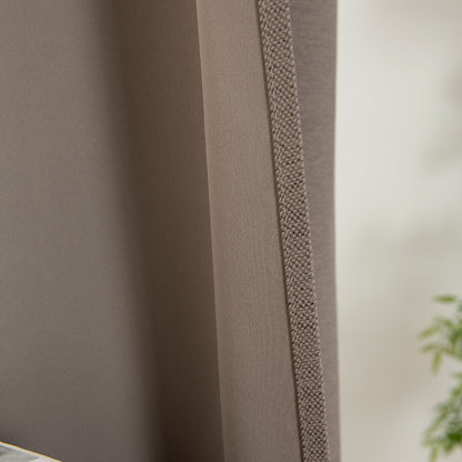 Ύφασμα Κουρτίνας με το Μέτρο Blackout Jacquard Σκίασης Glare Art 8444 Φ280 Μόκα